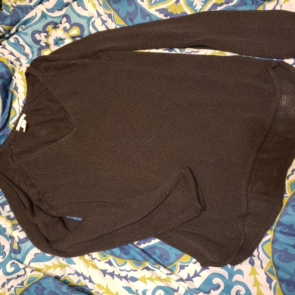Basic charcoal/black sweater